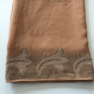 Women’s beige hijab scarf New